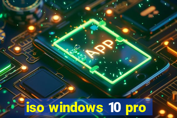 iso windows 10 pro